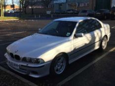 A 2003 BMW 520i Sport Auto, registration number NL03 RYP, first registered 6 March 2003,