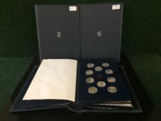 The 100 Greatest Inventions of Mankind, One hundred silver proof coins/medals each weighing 13.