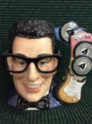 A Royal Doulton Character Jug : Buddy Holly D7100 limited edition of 2500 numbered 1694