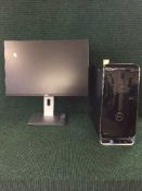 A Dell pc monitor,