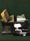 A boxed Sony PS1.