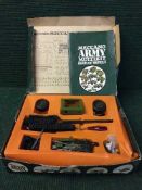 A boxed Meccano Army multi kit construction set