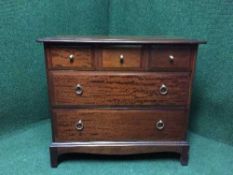 A Stag Minstrel five drawer chest