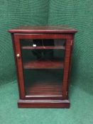 A mahogany Stag audio cabinet