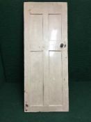 Three painted pine interior doors.