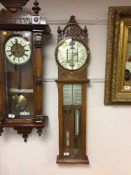 An oak Admiral Fitroy's Improved Barometer