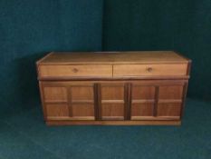 A Nathan teak entertainment unit