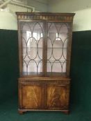 A Bevan & Funnel Regency style bookcase