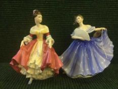 A Royal Doulton figure : Elaine HN2751,