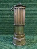 A Leeds Engineering Premier miner's lamp
