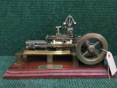 A scale model of a Side Rod Mill Engine,