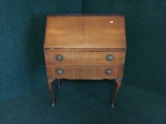 A walnut bureau