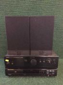 A Dennon PMA-250SE amplifier, pair of Morantz CD player,