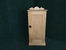A pine pot cupboard