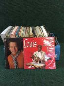 Two boxes of LP records and box sets