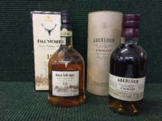 A bottle of The Dalmore single malt Scotch whiskey aged twelve years, 70 cl,