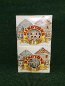 Two Ringtons Collector's Teapots, both boxed.