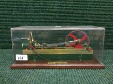 A cased model of a Mill engine circa 1850