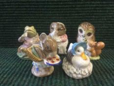 Five assorted Beswick Beatrix Potter figures