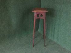 An Arts and Crafts plant stand