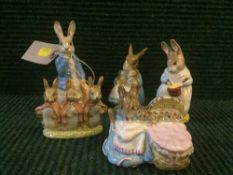 Five assorted Beswick Beatrix Potter figures