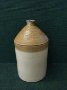 A 19th century stoneware James Robinson and Son of Newcastle wine bottle
