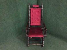 An American style rocking chair