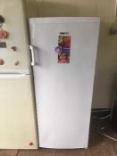 A Beko upright freezer