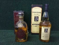A bottle of Chardhu single malt Scotch whiskey aged twelve years, 70 cl,