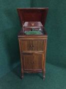 A mahogany cased Columbia Grafonola,