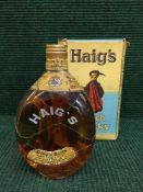 A bottle of Haig Dimple whiskey in presentation box