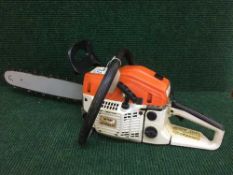 A chain saw model number MT-8888