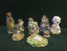 Nine assorted Royal Albert Beatrix Potter figures