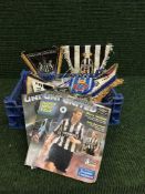 A box of mid 20th century and later football programmes,