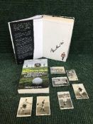 A collection of photographic football cards - Arsenal and Manchester city,