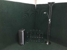 A glass LCD TV stand,