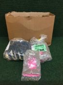 Two boxes of heavy duty work gloves