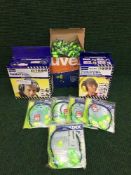 Three boxes of ear defenders