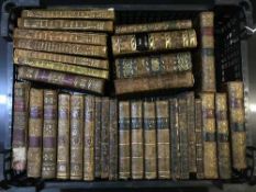 Thirty two antiquarian volumes : Moliere, Voltaire, Dryden's Ovid, Racine, Tome TroisiemeThe Amulet,