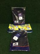 Three boxes of industrial high viz waders, jackets,