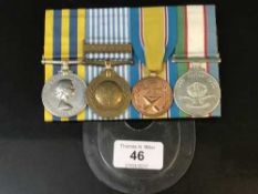 A Korea medal group named to 22441039 PTE. R.