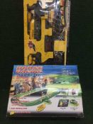 A CAT construction set together with a horse racing game
