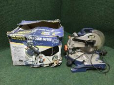 A Powercraft compound mitre saw
