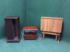 A revolving CD stand,