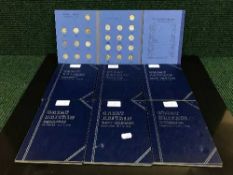 English coins to include; Sixpence 1902 to 1936, Sixpence 1937 to Date, Half Crowns 1911 to 1940,