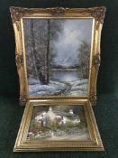 A signed limited edition print after Roy Francis Kirton - St Andrew's golf course, numbered 44/300,