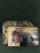 A box of lps including Roxy music, Jean Pitney,