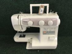 A Brother PX110 electric sewing machine with pedal
