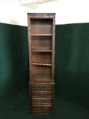 Set of Priory Oak bookshelves