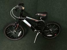A boy's Raleigh striker BMX bike